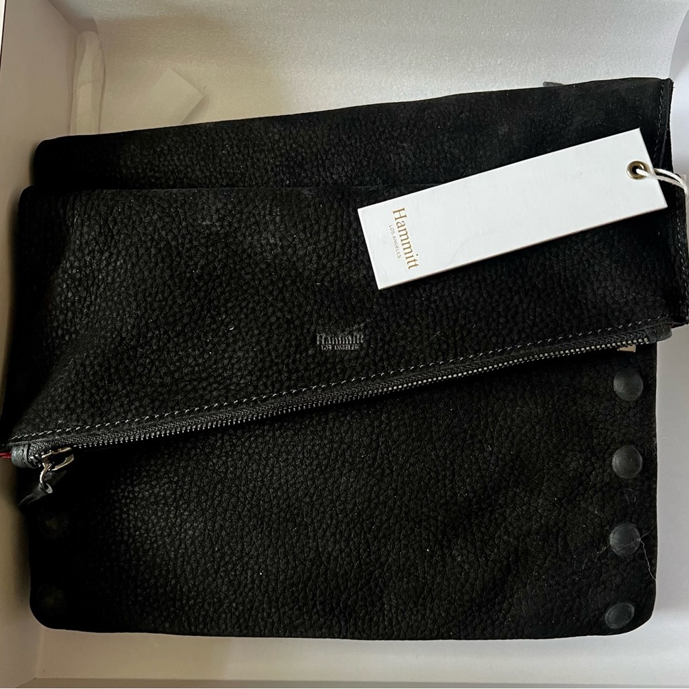 Hammitt Dillon 6-way Award Winning Bag in Black Thatch. NIB. NWT.